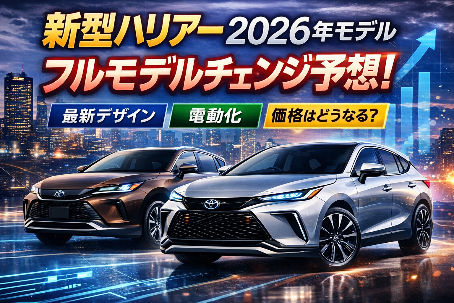 新型RAV4 2026年 フルモデルチェンジ 予想外観