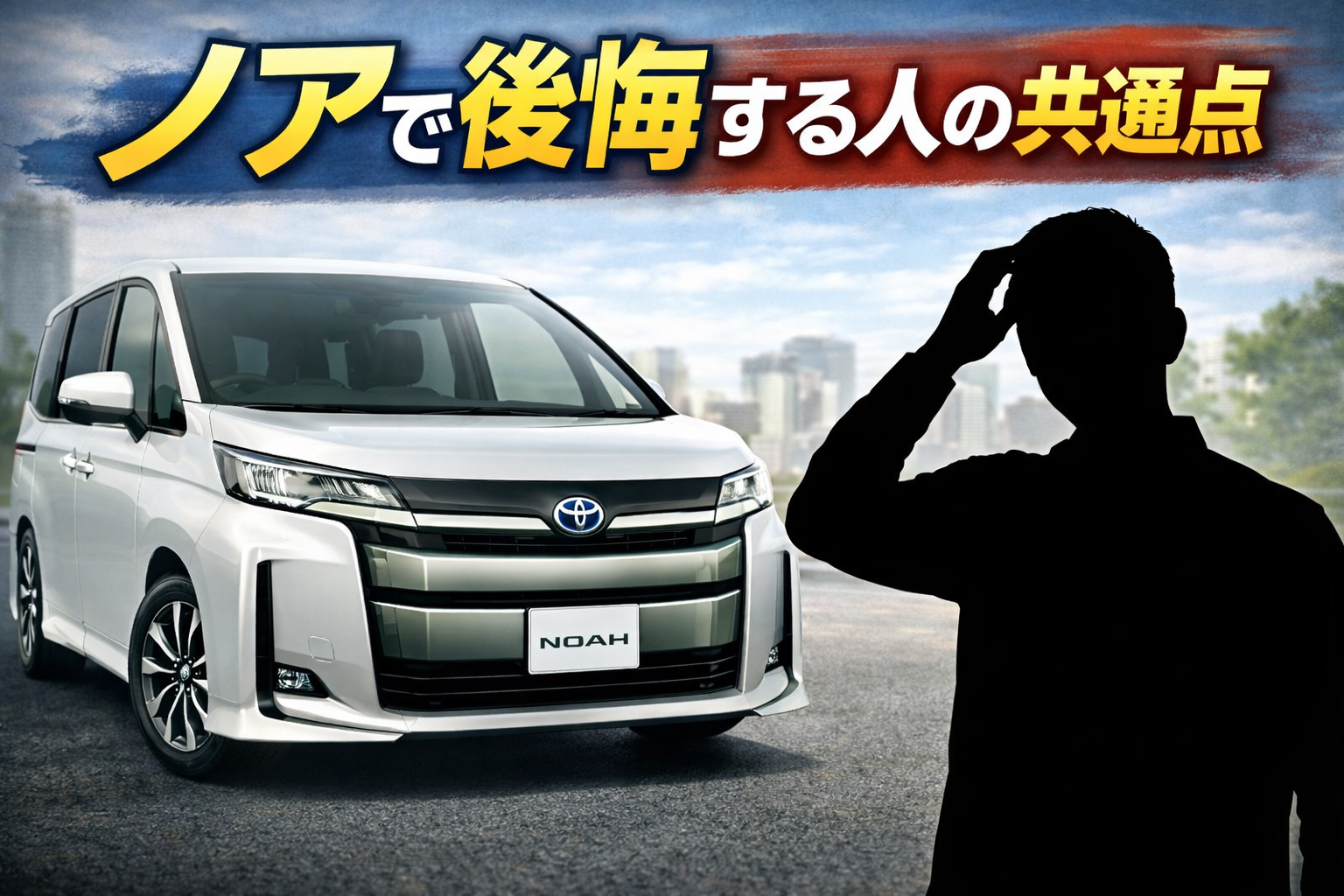 ノアで後悔する人の共通点を解説する記事のアイキャッチ画像